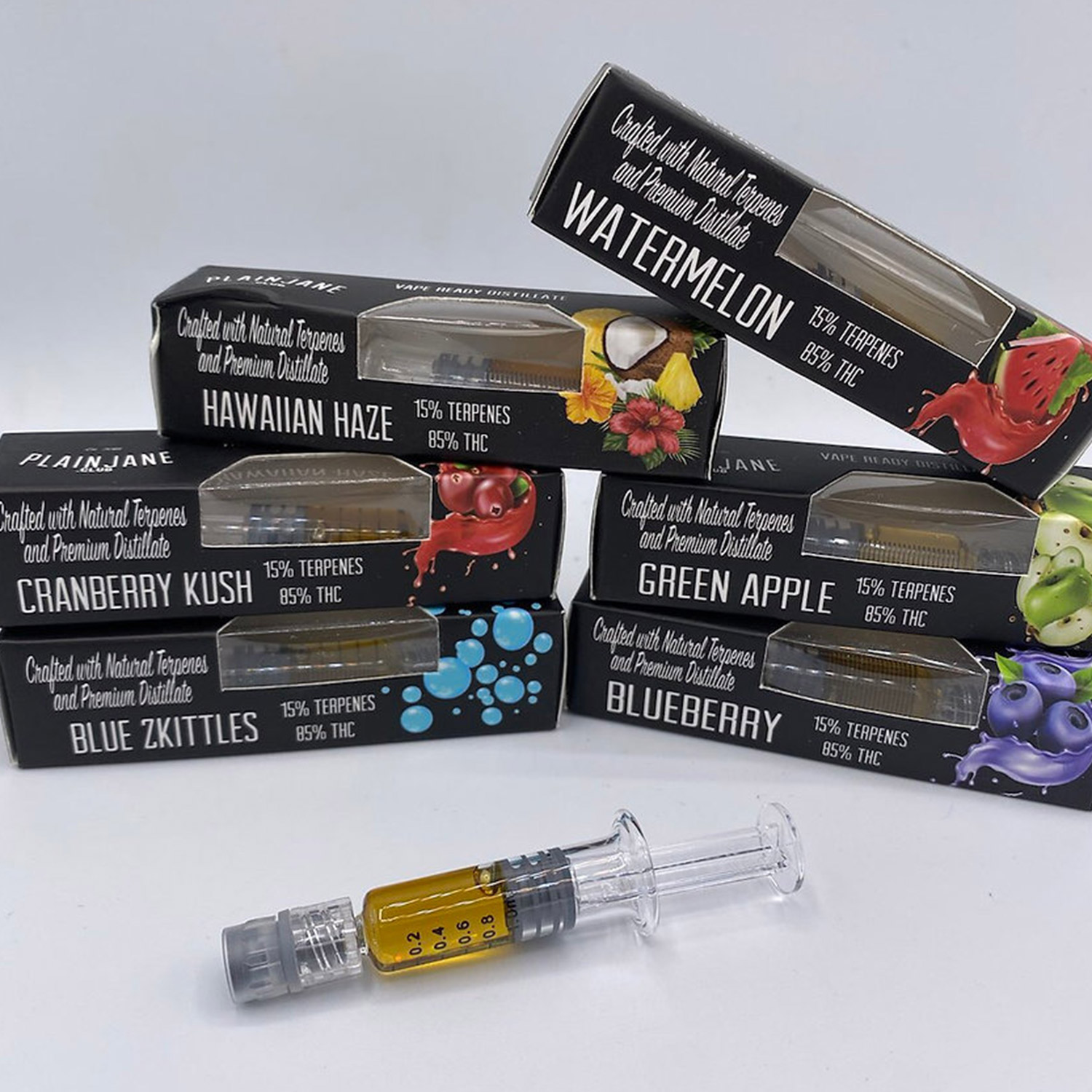Plain Jane Vape Ready Distillate Syringe - Image 2